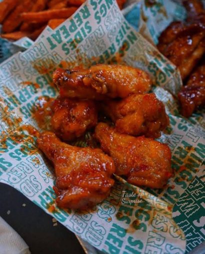 Rating Chicken Wings from Wingstop - Taste of Surprise